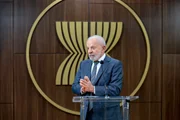O presidente Lula O presidente Lula