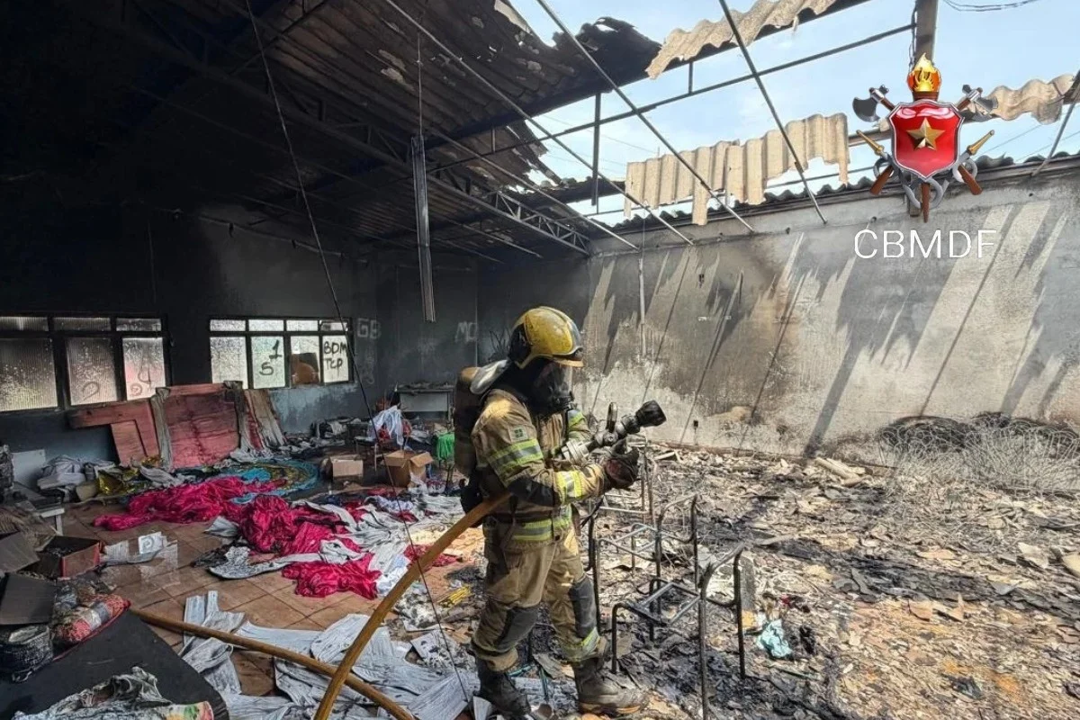 Em destaque: Casa da Música no Paranoá fica destruída após incêndio