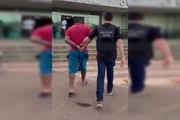 Momento da prisão