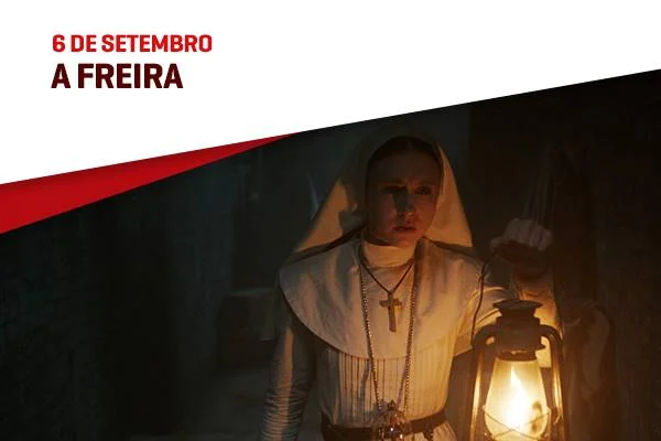 Neste spin-off de Invocação do Mal, um padre e uma noviça investigam o suicídio de uma freira em um convento na Romênia Neste spin-off de Invocação do Mal, um padre e uma noviça investigam o suicídio de uma freira em um convento na Romênia