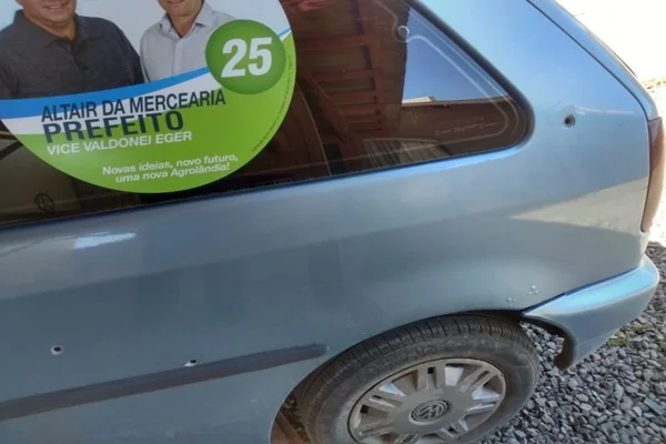 Candidato a prefeito em Santa Catarina é vítima de emboscada