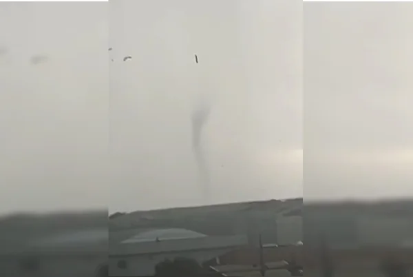 Tornado atinge região metropolitana de Curitiba e assusta moradores