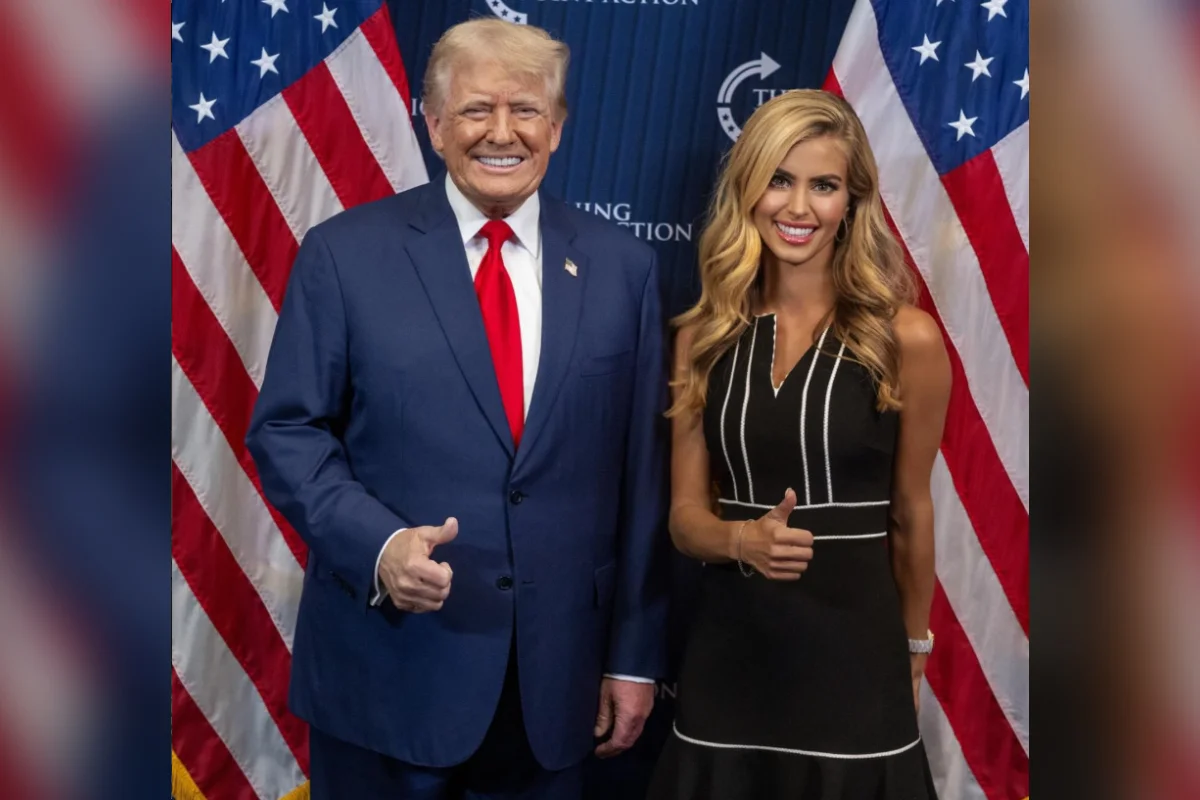Nova porta-voz da Casa Branca confunde Trump com marido em 1ª coletiva - imagem 2 Nova porta-voz da Casa Branca confunde Trump com marido em 1ª coletiva - imagem 2