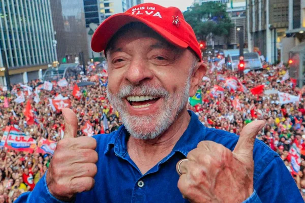 Lula na avenida Paulista