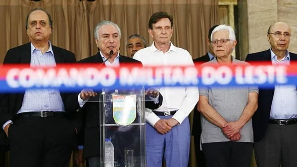 “Operação com Forças Armadas já reduziu criminalidade”, diz Temer