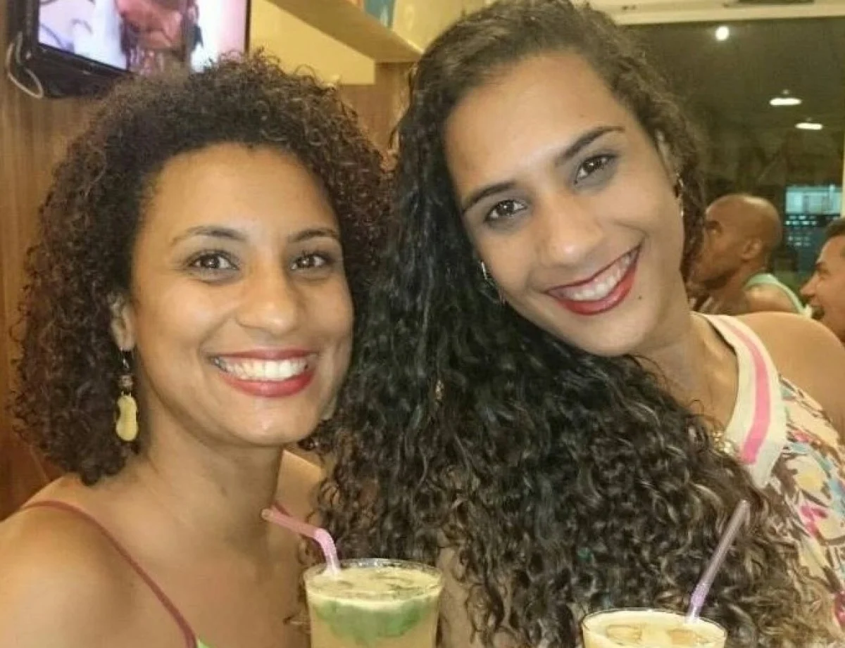 Marielle e a irmã, Anielle Franco Marielle e a irmã, Anielle Franco