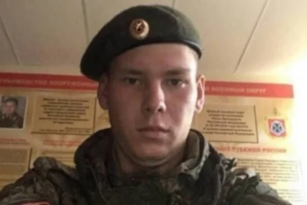soldado russo Alexei Bychkov