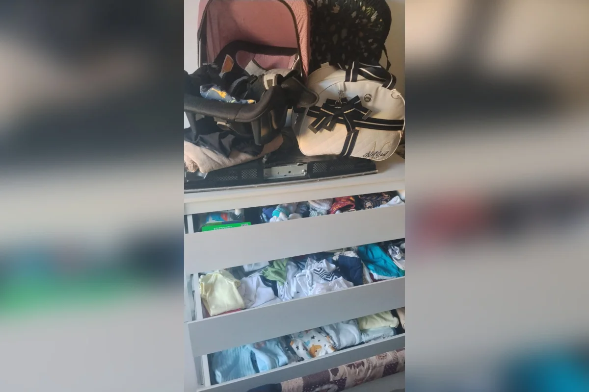 O quarto do bebê já estava todo montado O quarto do bebê já estava todo montado