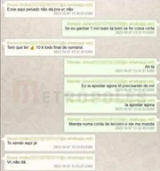 Conversas entre Bruno Henrique e seu irmão, Wander Conversas entre Bruno Henrique e seu irmão, Wander