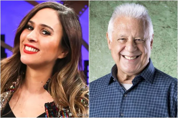 Tatá Werneck e Antonio Fagundes