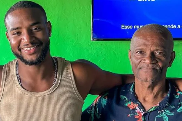 Diego Lima e o pai, Luiz Carlos