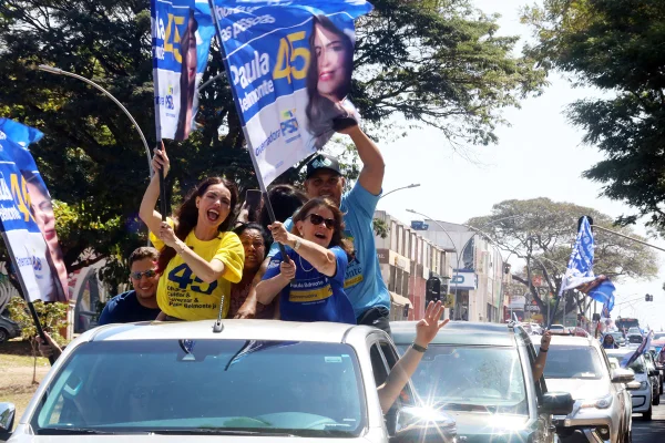 Em “adesivaço”, Paula Belmonte defende diálogo do GDF com população