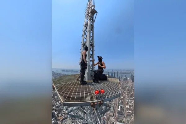 Pedido de casamento no topo do Empire State chama atenção em Nova York - destaque galeria Pedido de casamento no topo do Empire State chama atenção em Nova York - destaque galeria