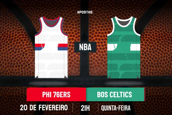 Palpite Philadelphia 76ers x Boston Celtics - APOSTAS