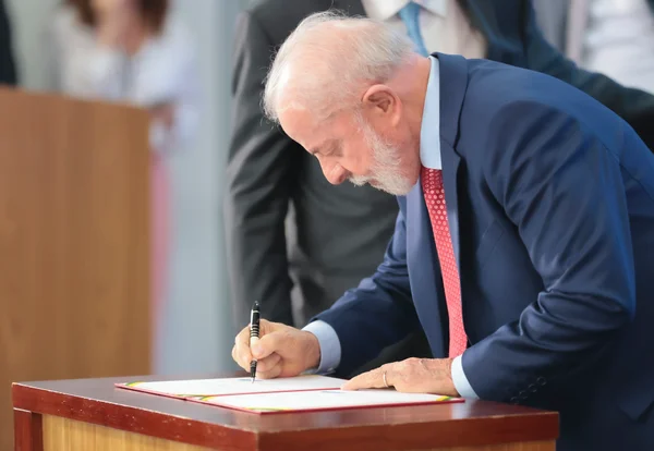 O presidente Luiz Inácio Lula da Silva (PT)
