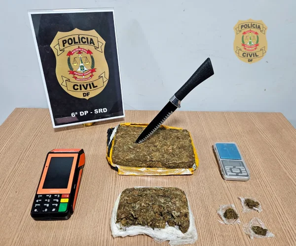 Universitário e motorista de app vendiam super maconha por R$ 8,5 mil
