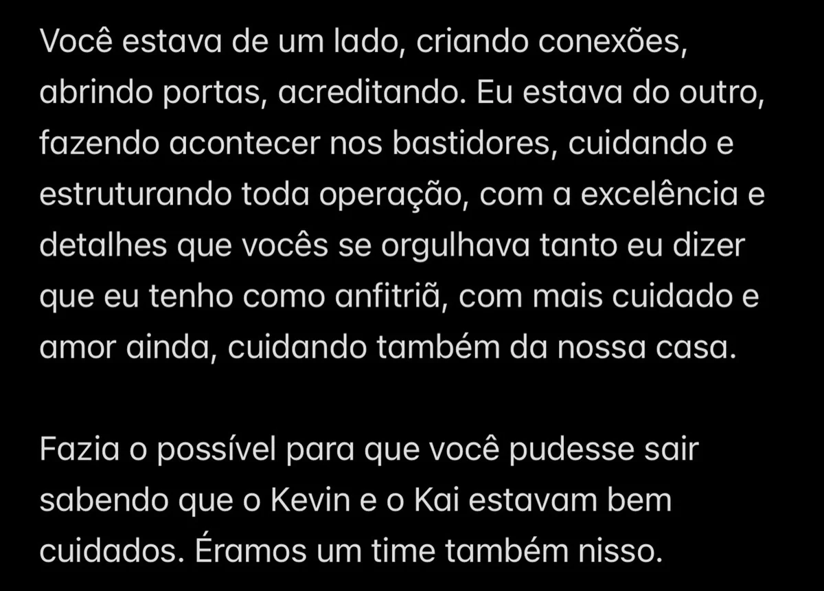 Mãe dos filhos de Bruno Avelar, Cláudia Guimarães faz novo desabafo: "Farei a minha parte" Mãe dos filhos de Bruno Avelar, Cláudia Guimarães faz novo desabafo: "Farei a minha parte"
