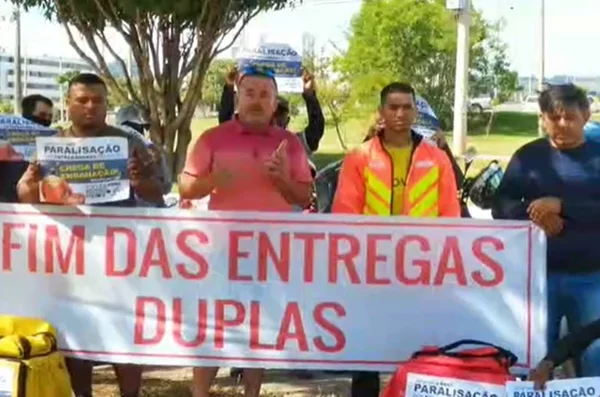 Motoboys encerram greve e entregas de apps são normalizadas no DF