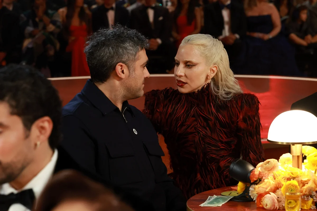 Lady Gaga ao lado do companheiro, Michael Polansky Lady Gaga ao lado do companheiro, Michael Polansky
