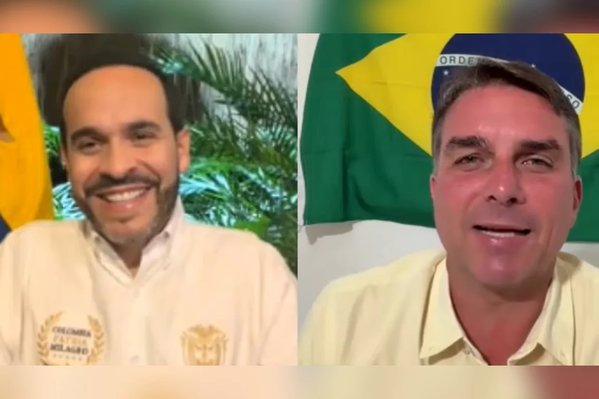 Em live com Flávio e Eduardo, Espriella diz que se inspirou em Bolsonaro