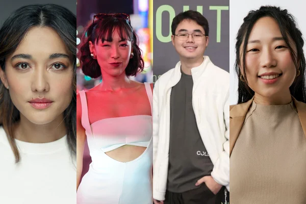 Montagem com fotos coloridas de Jacqueline Sato, Ana Hikari, Pedro Ogata e Gabi Yoon - Metrópoles