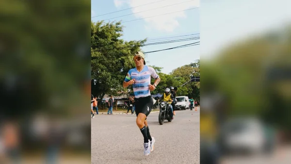 Foto colorida do atleta Luciano Taccone - Metrópoles