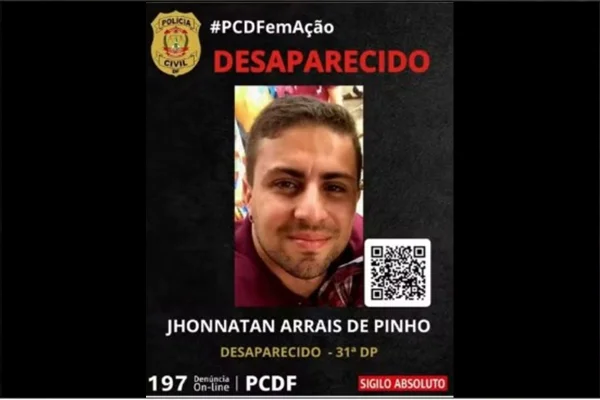 Homem ameaçado por agiotas desaparece no DF e é procurado pela polícia - destaque galeria Homem ameaçado por agiotas desaparece no DF e é procurado pela polícia - destaque galeria