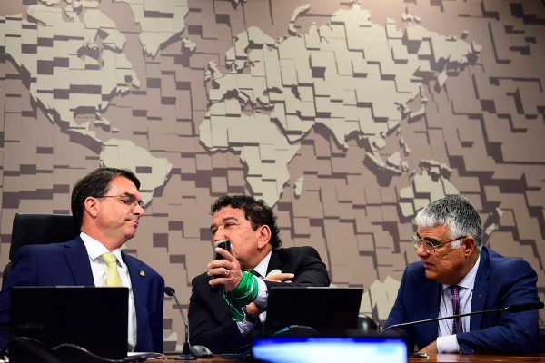 Sessão da Comissão de Segurança Pública do Senado