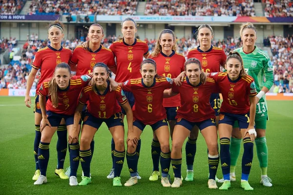 Imagem colorida seleção espanhola