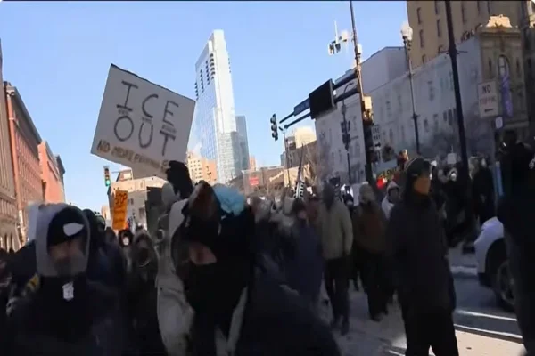 Protestos contra o ICE nos Estados Unidos
