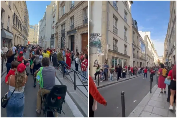 Votação de eleitores grasileiros em aris, França - Metrópoles