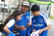 Torcedores do Cruzeiro antes de jogo no DF