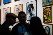 As obras estão expostas no Espaço Expositivo, no CasaPark
