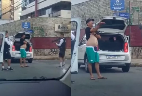Homem causa acidente e é preso por embriaguez e desacato na Paraíba