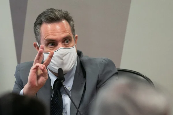 Luiz Dominguetti depõe na CPI da Covid