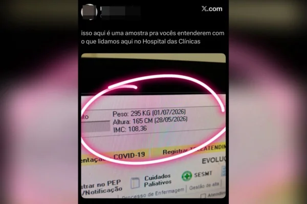 Médico que zombou de peso de paciente é afastado do HC de Ribeirão Preto - destaque galeria Médico que zombou de peso de paciente é afastado do HC de Ribeirão Preto - destaque galeria