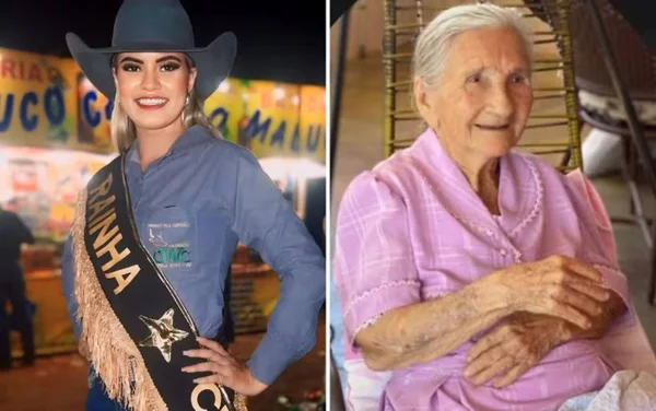 imagem colorida rainha de rodeio morre no dia da bisavó
