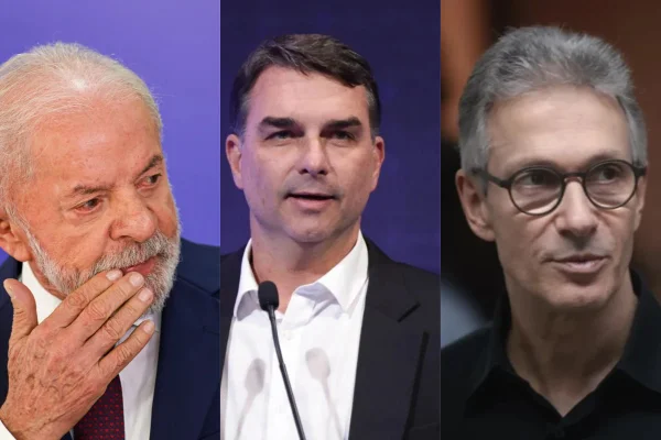 Futura/Apex mostra rejeição de Lula, Flávio e Zema em MG