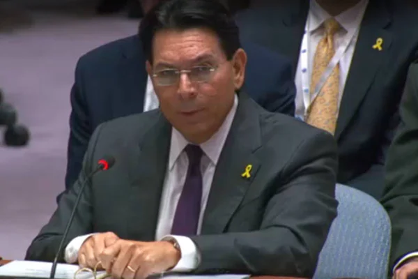 Foto colorida do embaixador de Israel na Organização das Nações Unidas (ONU), Danny Danon - Metrópoles