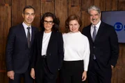 César Tralli, Renata Vasconcellos, Cristiana Sousa Cruz e William Bonner