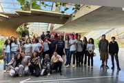 Alunos de São Sebastião conhecem a mostra Constelações Contemporâneas