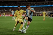 Julián Álvarez no duelo entre Argentina e Benin Julián Álvarez no duelo entre Argentina e Benin