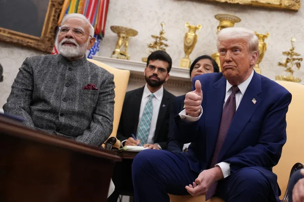 Imagem colorida, Trump cumpre tarifaço de 50% sobre Índia por compra do petróleo russo- Metrópoles