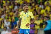Raphinha, atacante da Seleção Brasileira Raphinha, atacante da Seleção Brasileira