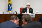 Bolsonaro e Alexandre de Moraes