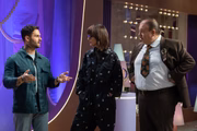 Diego Lozano, Helena Rizzo e Erick Jacquin são os apresentadores do MasterChef Confeitaria