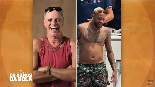 Leleco? Neto zoa Neymar e o compara a personagem de Avenida Brasil