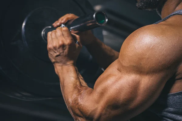 Homem musculoso treinando- Metrópoles