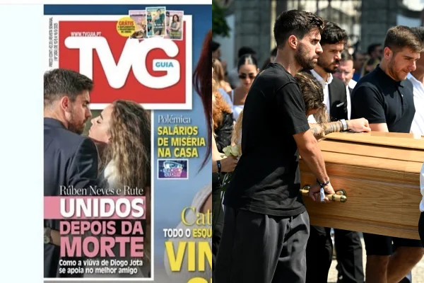 Foto colorida de Ruben Neves e Diogo Jota - Metrópoles