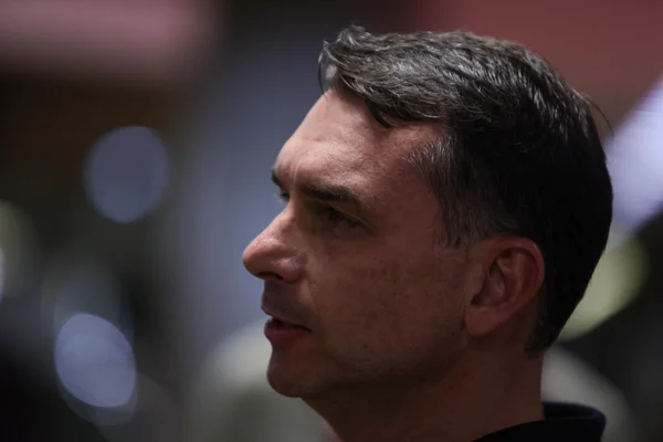 O senador Flávio Bolsonaro